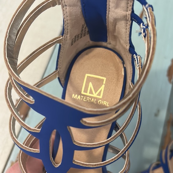 Cobalt blue strappy heels - NWOB 🌟 - Picture 10 of 11